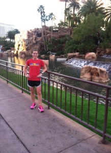 My Awesome running partner in VEGAS!